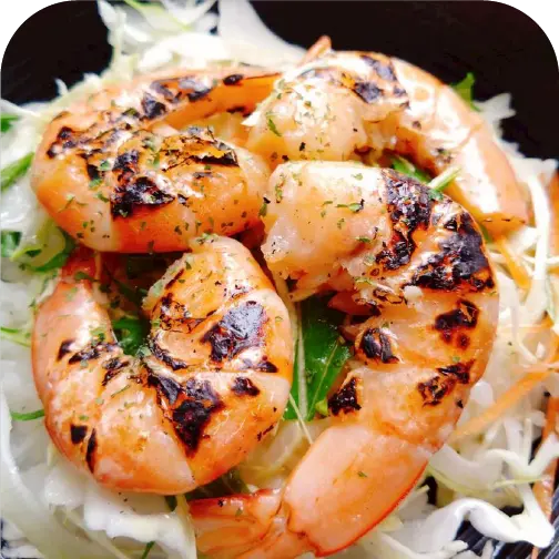 ローストポーク、ガーリックシュリンプなど byキッチンモンキー